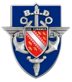 Insigne de la BdD SHC.