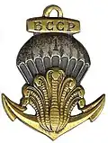 Insigne du 1er&nbsp;BCCP.