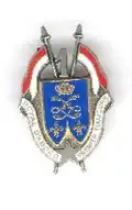 Insigne du 1er&nbsp;régiment de dragons