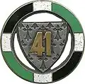 Insigne régimentaire du 41e&nbsp;régiment d’infanterie (1936 - 1940)