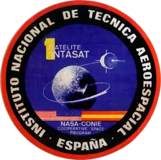 Description de l'image Insignia INTA Intasat1.png.
