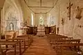 Intérieur de l'église.