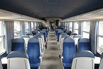 Intérieur d'une Z 9600 rénovée