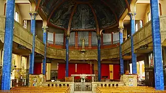 Intérieur de l'église.