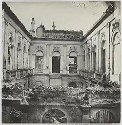 Intérieur de la chapelle du château de Saint-Cloud.
