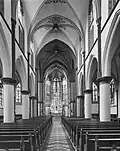 Intérieur de l'église en 1970