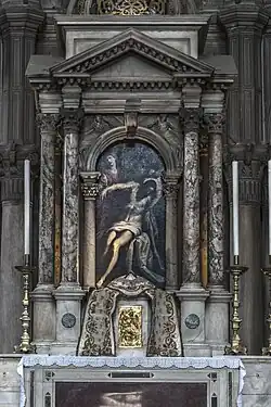 Le maître-autel"Le Christ mort"de Palma le Jeune