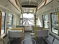Intérieur d'une rame de la ligne 4