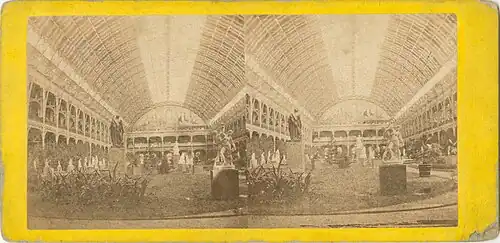 Palais de l'Industrie par E & H.T. Anthony et Co., stereograph, Department of Image Collections, National Gallery of Art Library.