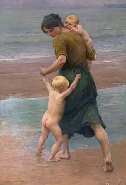 À l'eau !, 1898 (musée royal des Beaux-Arts d'Anvers).