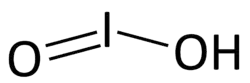 Image illustrative de l’article Acide iodeux