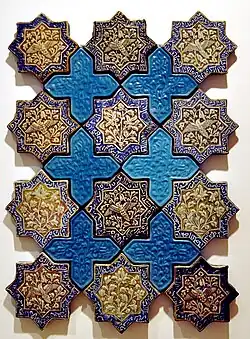 Kashan, Iran, fin XIIIe siècle. Musée des arts appliqués (Francfort)