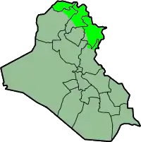 Description de l'image IraqiKurdistan DeFactoMap.png.