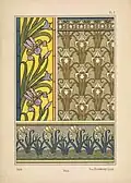 « Iris » (in E. Grasset, La Plante et ses applications ornementales, 1896).