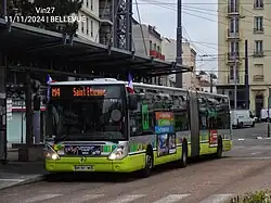 Irisbus Iveco Citelis 18, no 791 au terminus de la ligne M4, Bellevue.