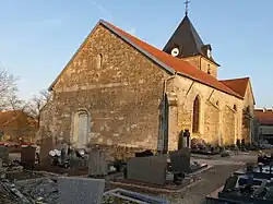 L'église Saint-Rémy ( coté Ouest )