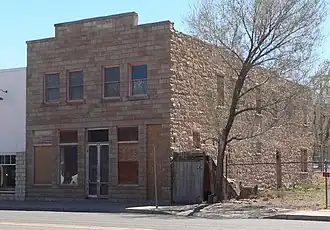 Le bâtiment d'Isaacson à Saint Johns.