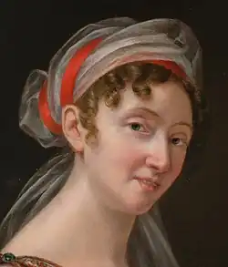 Isabelle Pinson (détail), 1823