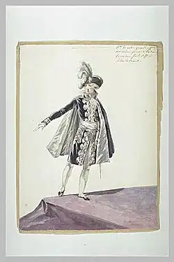 Costume de grand maître des cérémonies. Sacre de Napoléon, Paris, musée du Louvre.