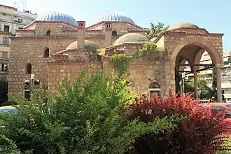 Vue de la mosquée depuis l'est.