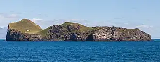 Vue d'Elliðaey.
