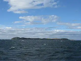 La partie méridionale de l'île