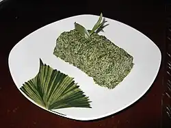 Phkhali (aux épinards).