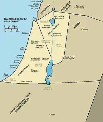 Palaestina Secunda (390-636)