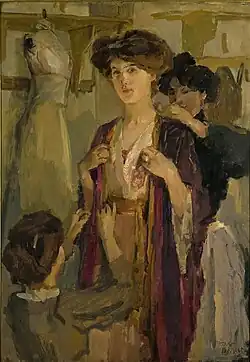 L'Essayeuse, avant 1909.