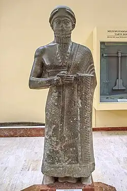 Statue de Puzur-Ishtar, musée archéologique d'Istanbul.