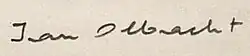 signature d'Ivan Olbracht