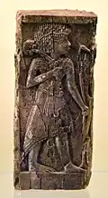 Ivoire au style égyptisanisant. Zincirli, Pergamon Museum.