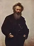 Portrait d'Ivan Shishkin (1880)par Kramskoï