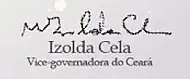 signature d'Izolda Cela