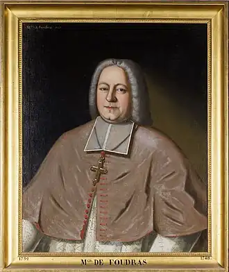 Jérôme-Louis de Foudras de Courcenay (1685-1748), évêque de Poitiers.