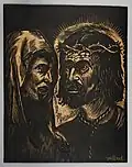Jésus rencontre sa mère (1965), Musée d'art et d'histoire de Saint-Brieuc.
