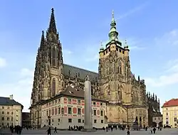 La cathédrale de Prague.