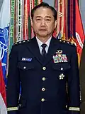 Le général Kōji Yamazaki vu de face. Il porte un uniforme de parade.