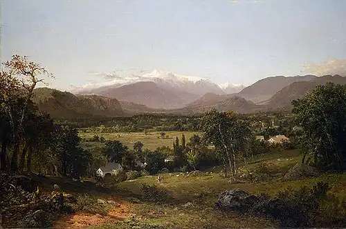 John F. Kensett, Mount Washington from the Valley of Conway, 1869.