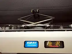 Pantographe en diamant sur cadre croisés