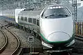 Rame Shinkansen 400 couplée à une rame Shinkansen E4