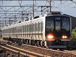 Rame D28 Service Local sur la ligne Biwako