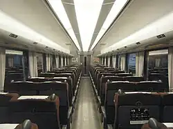 Intérieur d'une voiture