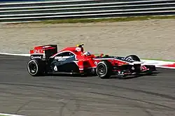 Photo de Jérôme d'Ambrosio à Monza en 2011