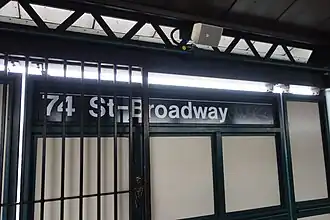 Image illustrative de l’article 74th Street / Broadway (métro de New York)