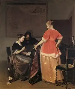 La Leçon de musique (vers 1667), Reiss-Engelhorn-Museen, Mannheim