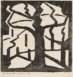 Jacoba van Heemskerck van Beest, Arbre, c. 1915, NGA 153657 National Gallery of Art