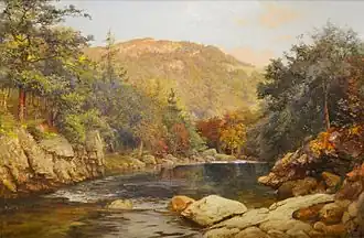 Automne canadien (1870), exposée au musée des beaux-arts de Montréal