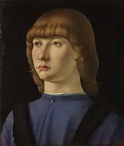 Portrait d'un garçon(1475-1480), National Gallery, Londres