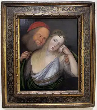 Vieil homme et jeune femme1503, Philadelphie.